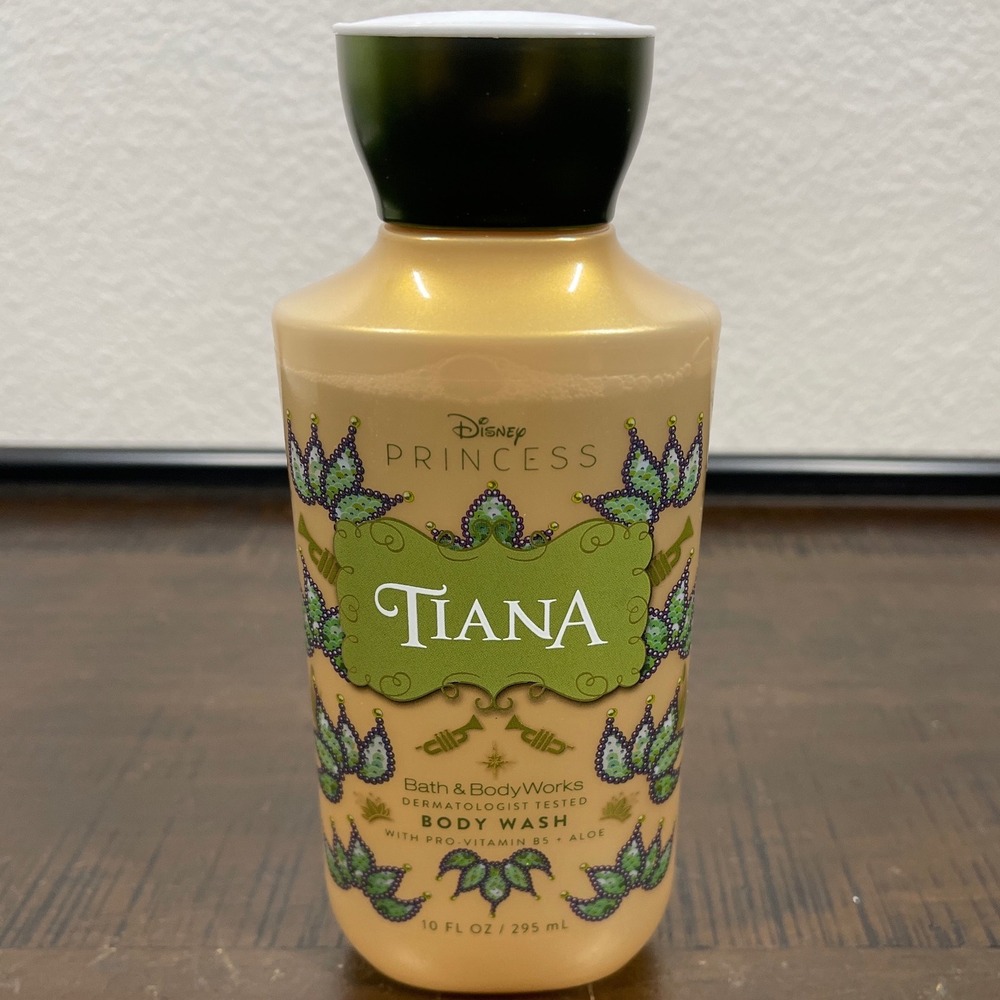 Bath & Body Works Disney Princess Tiana Body Wash Gilded Amber 10 oz NEW